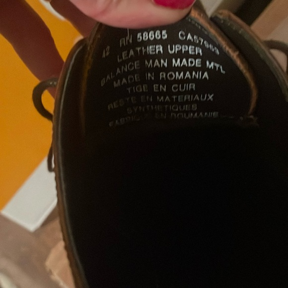 THE RAIL 'Stark' Cap Toe Derby, Brown Leather, Mens Size 8 - 8.5 US / 42 - Picture 2 of 7